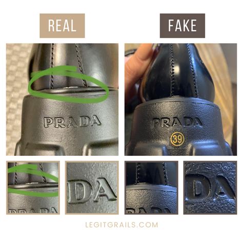 prada ps0906 fake|how to identify prada shoes.